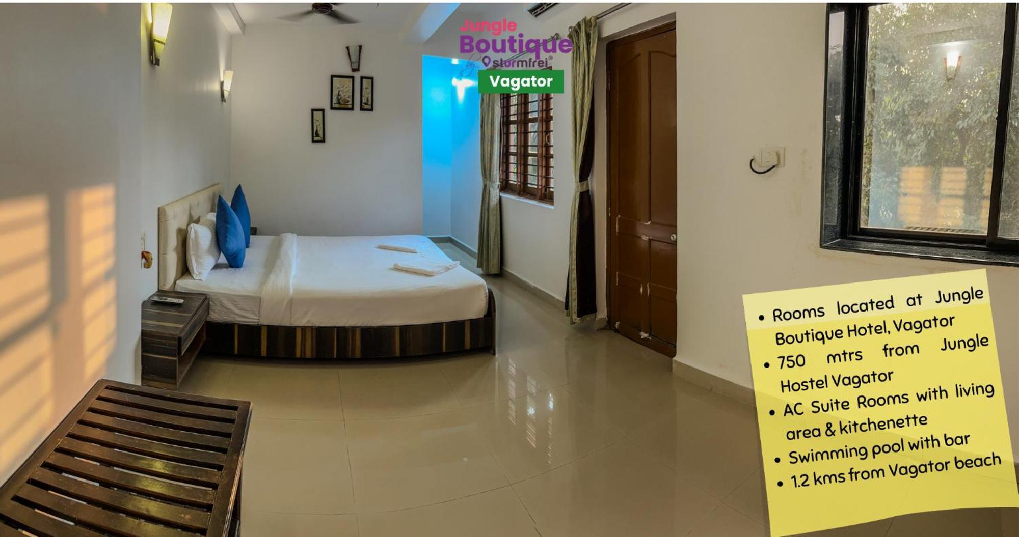 Jungle By Sturmfrei Vagator Hostel ภายนอก รูปภาพ