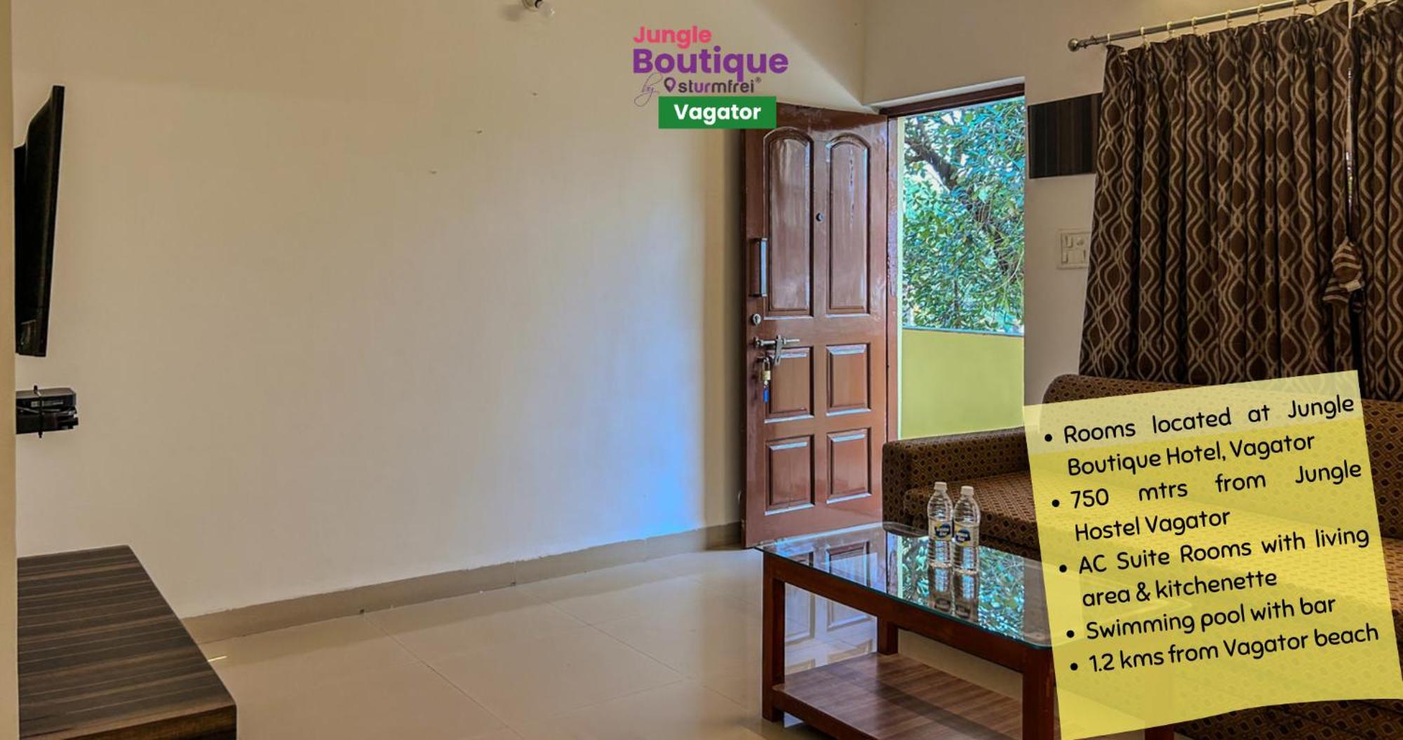 Jungle By Sturmfrei Vagator Hostel ภายนอก รูปภาพ